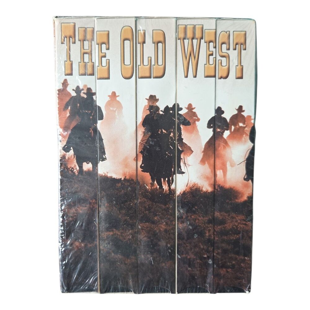 The Old West 5-Tape VHS Set – Billy the Kid, Butch Cassidy, Indian Wars & More
